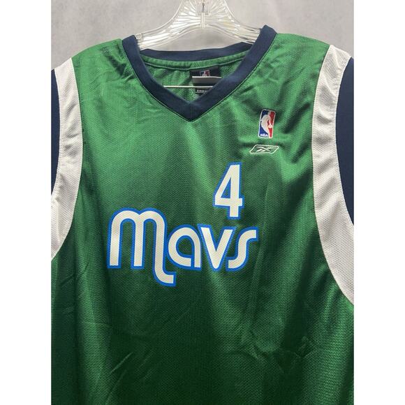 Vintage Reebok Michael Finley #4 Dallas Mavericks NBA Jersey Size XL - Picture 3 of 10